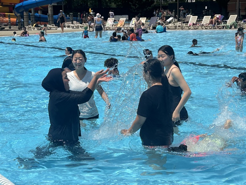 Outdoor Water Park Outing