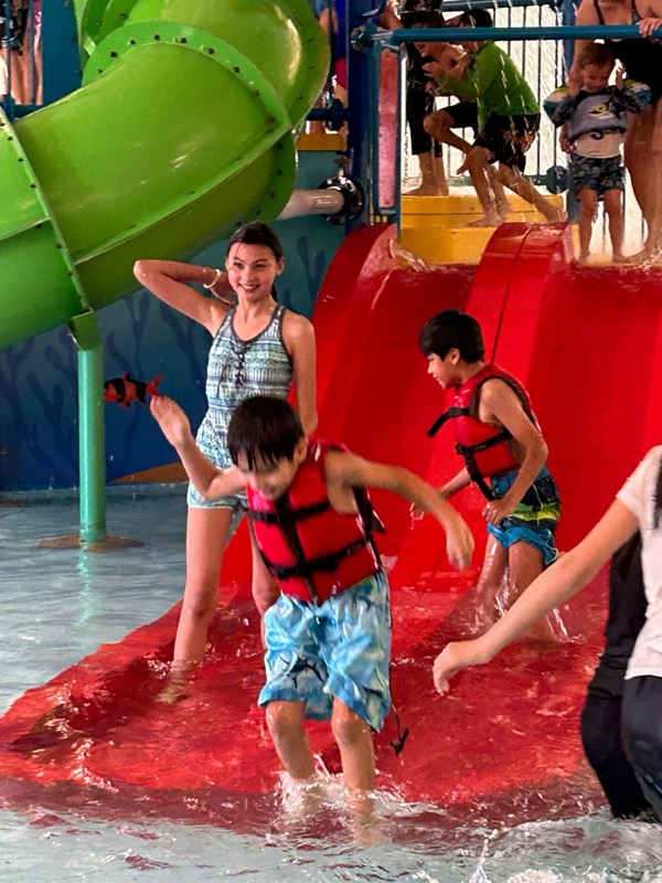 Indoor Water Park Outing